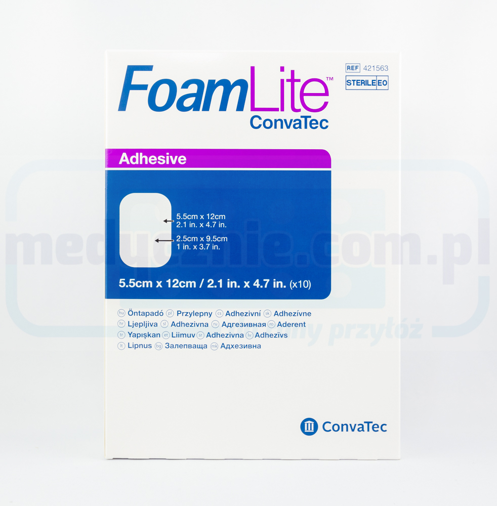 Aquacel Foam Lite 8*8cm wielowarstwowy opatrunek piankowy 1szt